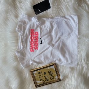 Nike Swoosh Squad Short Sleeved T-Shirt, Infant/Baby, Size 24 months NWT